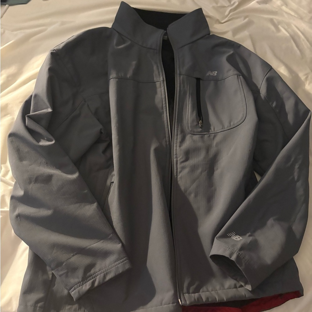New Balance Men's Performance Jacket in Gray